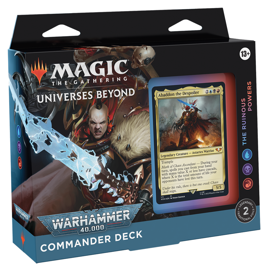 Magic: the Gathering Warhammer 40,000 Commander Deck The Ruinous Powers