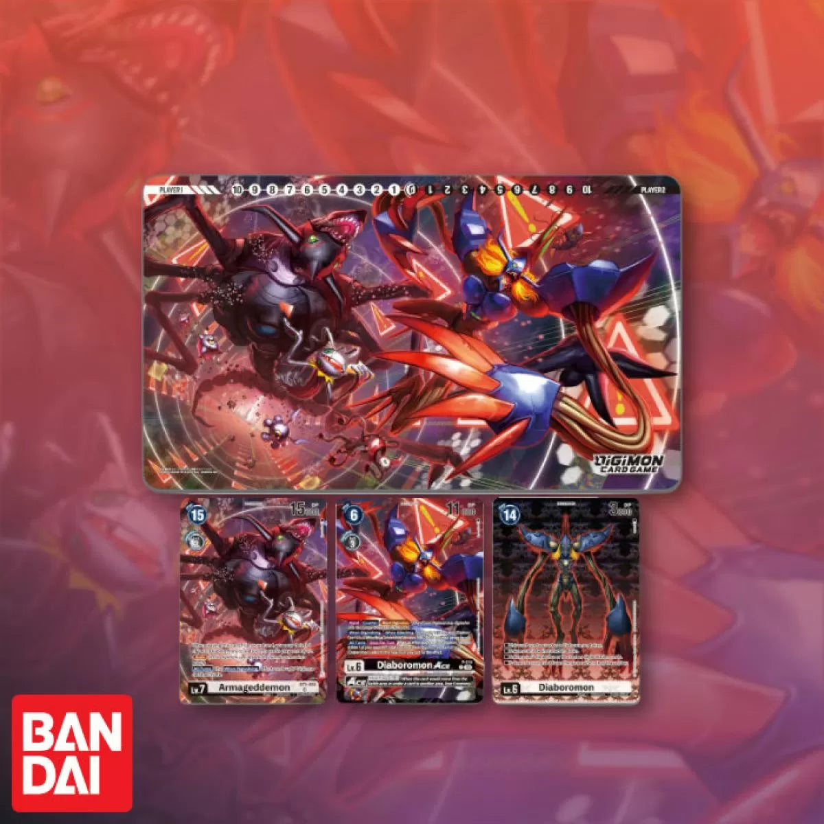 Digimon Card Game Tamer Goods Set Diaboromon [PB16]