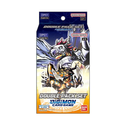 DIGIMON CARD GAME DP01 DOUBLE PACK SET