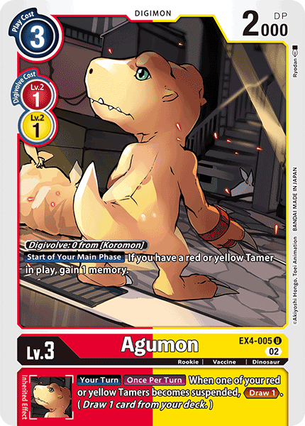 Agumon EX4-005