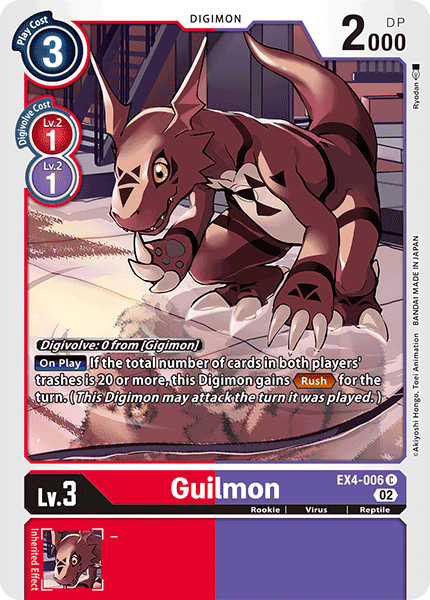 Guilmon EX4-006