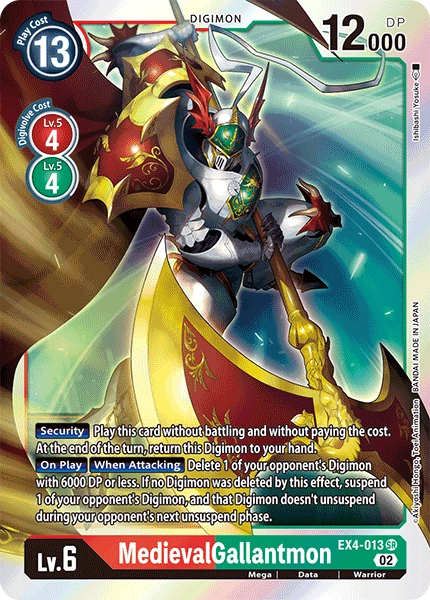 MedievalGallantmon EX4-013