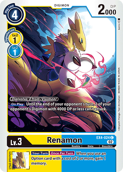 Renamon EX4-024