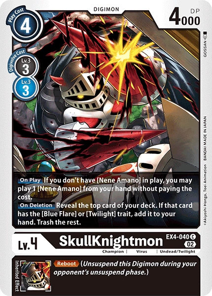 SkullKnightmon EX4-040