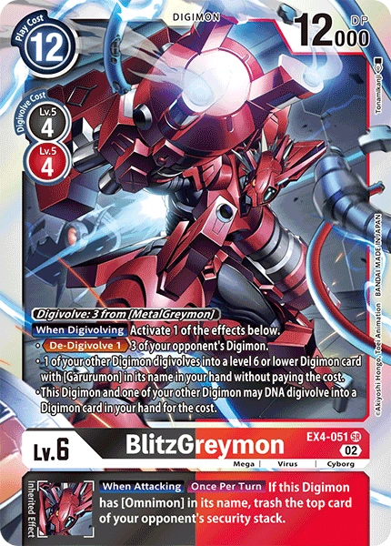 BlitzGreymon EX4-051