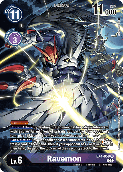 Ravemon EX4-058 Alt