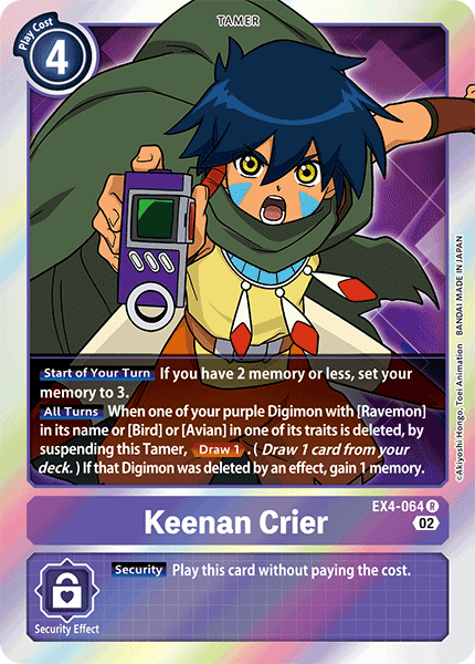 Keenan Crier EX4-064