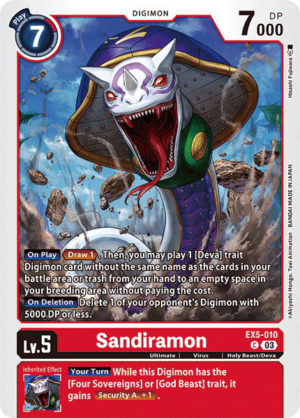 Sandiramon EX5-010