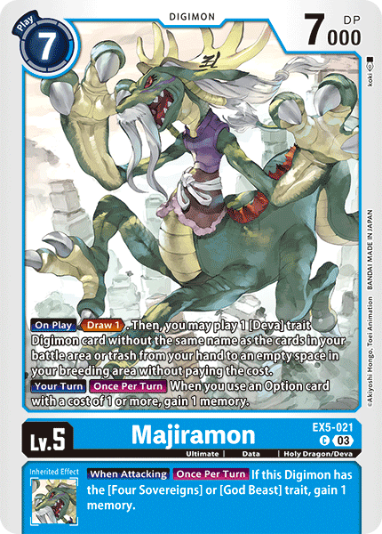 Majiramon EX5-021