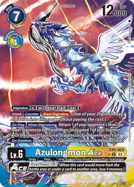 Azulongmon ACE EX5-024 Alt