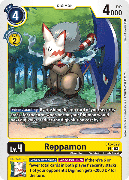 Reppamon EX5-029