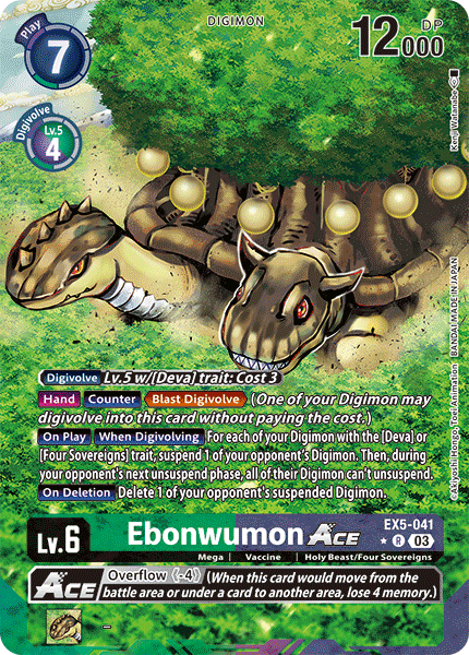 Ebonwumon ACE EX5-041 Alt