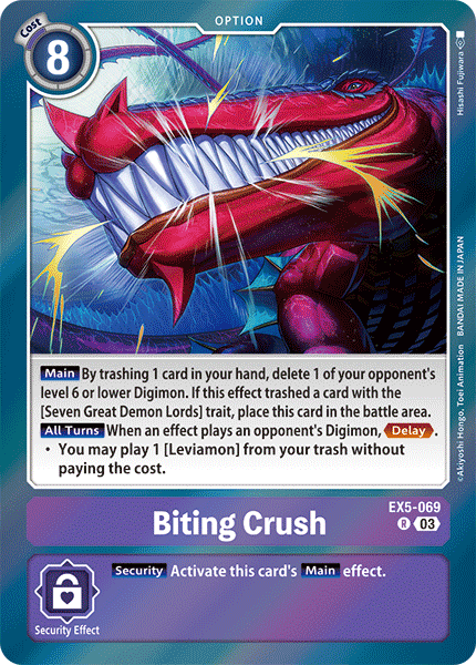 Biting Crush EX5-069