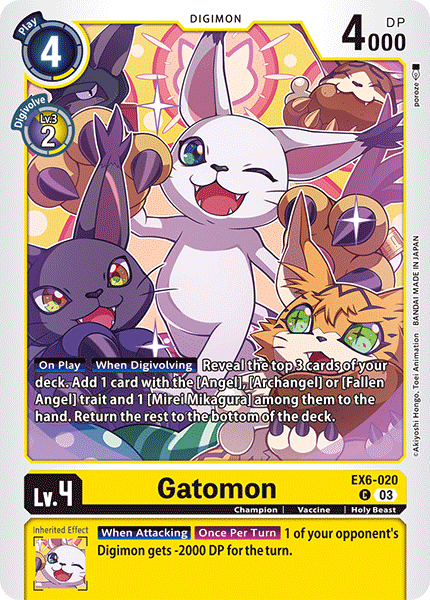 Gatomon EX6-020