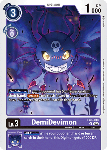 DemiDevimon EX6-046