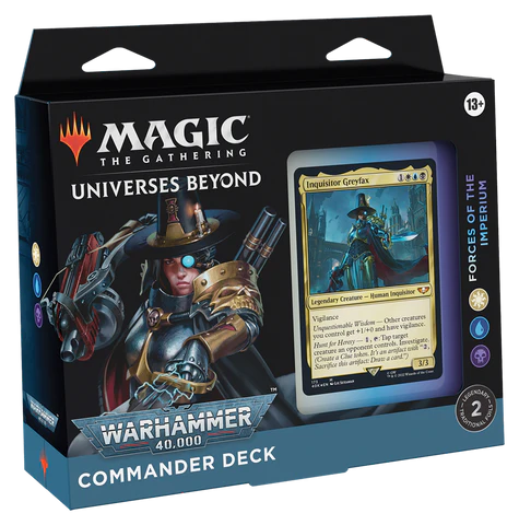 Magic: the Gathering Warhammer 40,000 Commander Deck Forces of the Imperium