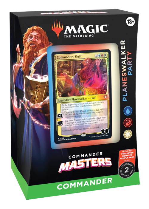 MAGIC THE GATHERING COMMANDER MASTERS COMMANDER DECK - PLANESWALKER PARTY