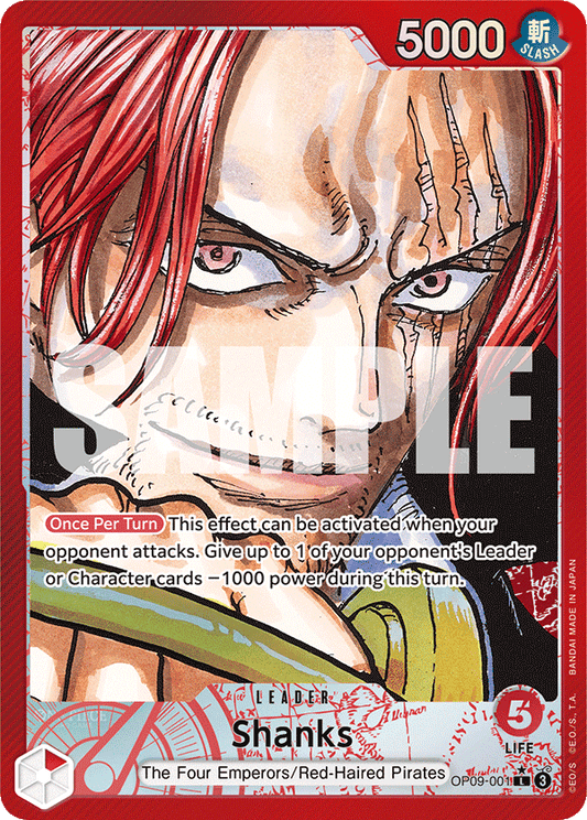 Shanks OP09-001 Alt Art