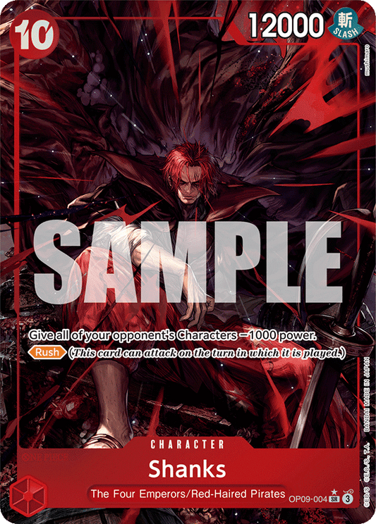 Shanks OP09-004 Alt Art