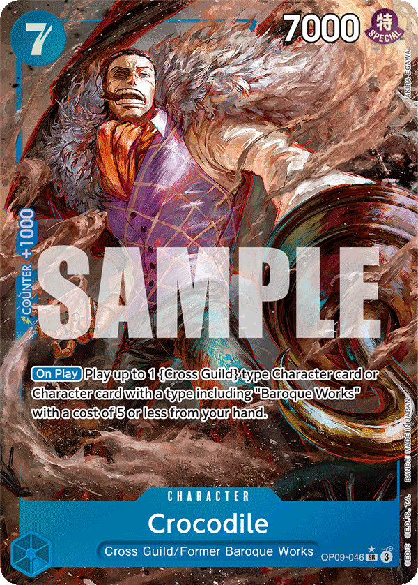 Crocodile OP09-046 Alt Art