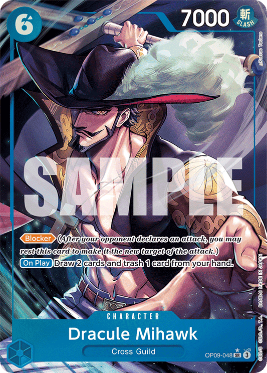 Dracule Mihawk OP09-048 Alt Art