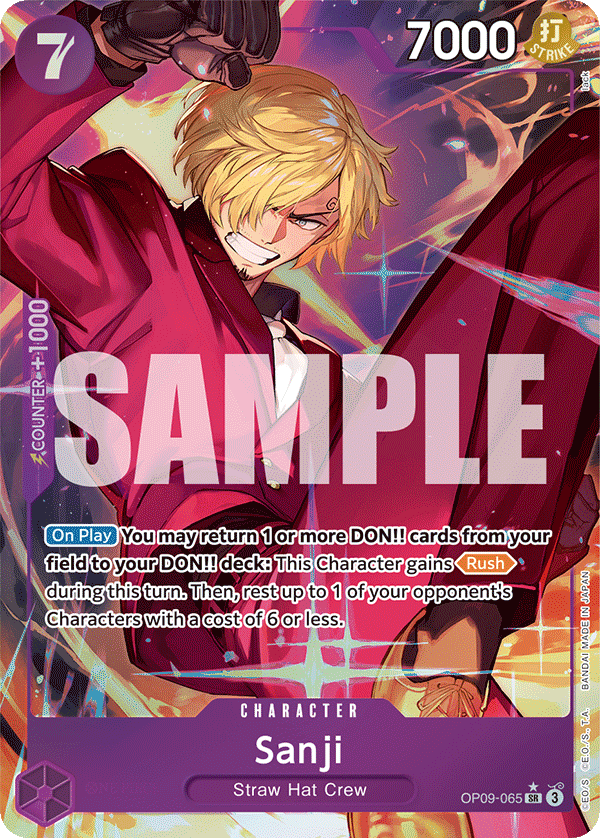 Sanji OP09-065 Alt Art