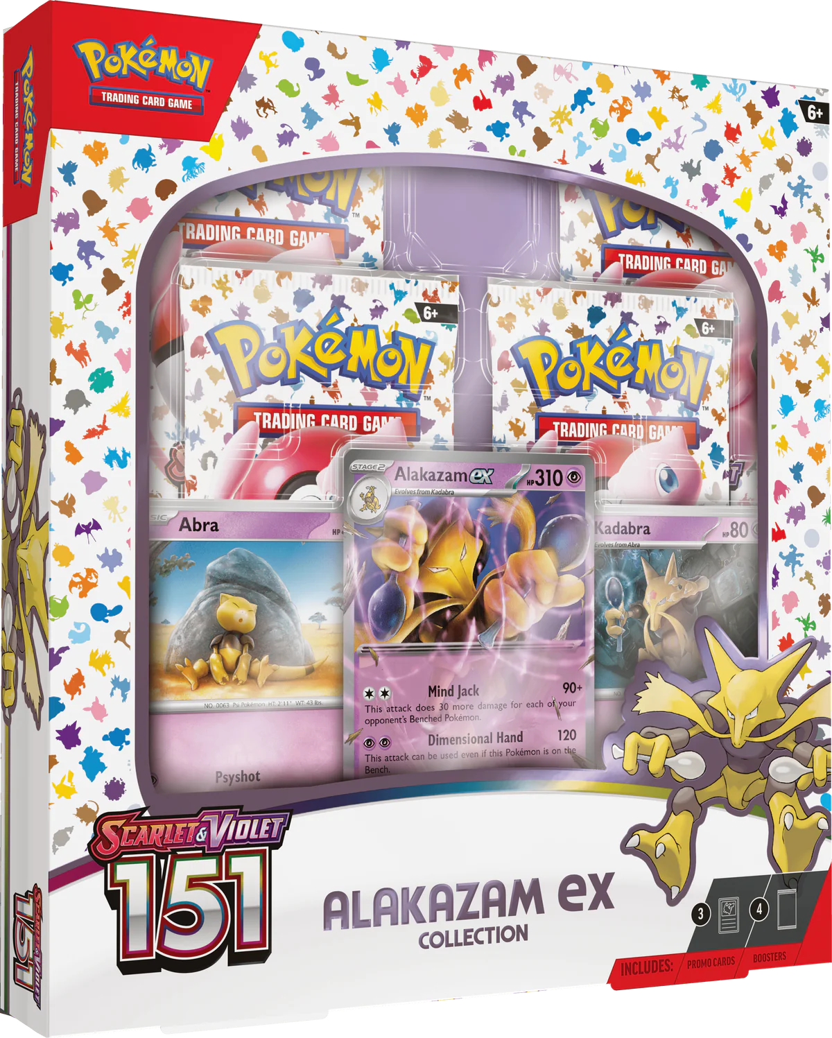 Pokémon TCG - Scarlet and Violet 151 Box Alakazam Ex