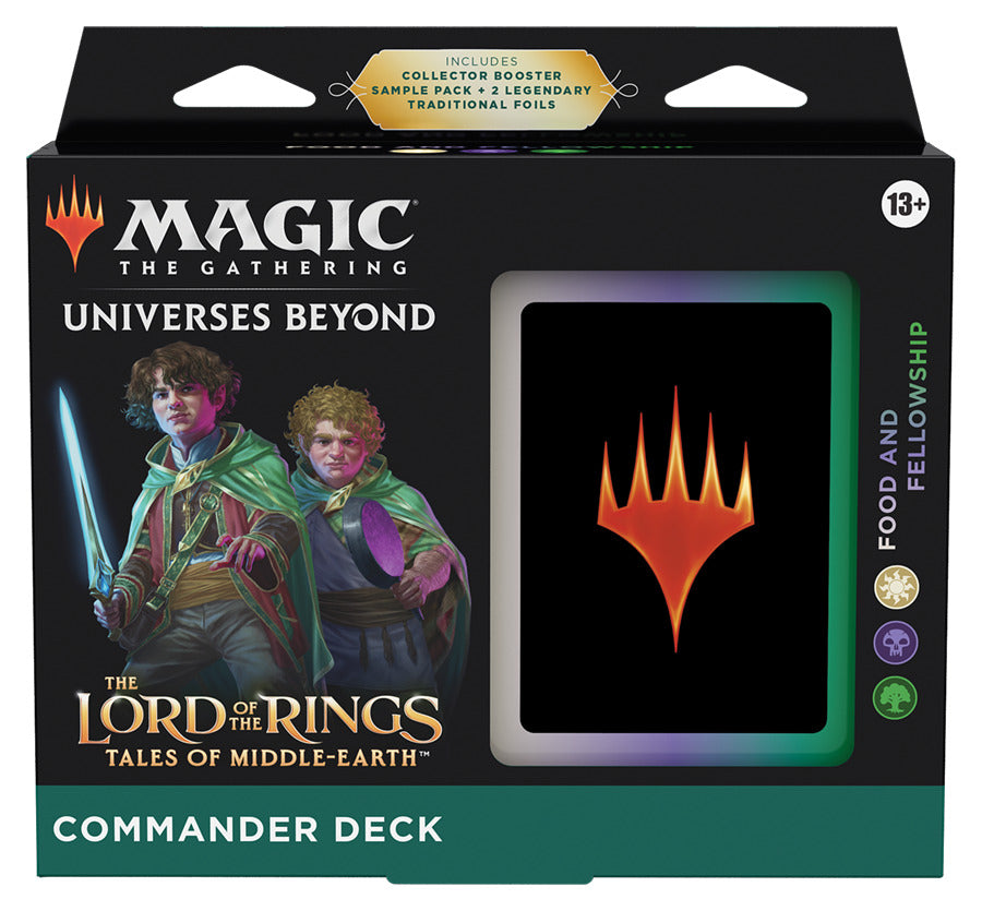 Magic: the Gathering Lord of the Rings Commander Deck Food and Fellowship