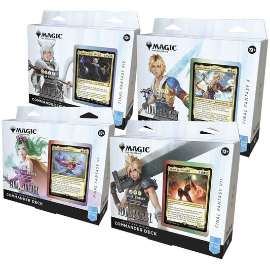 Magic Final Fantasy - Commander Deck Display Collector Edition Pre Order