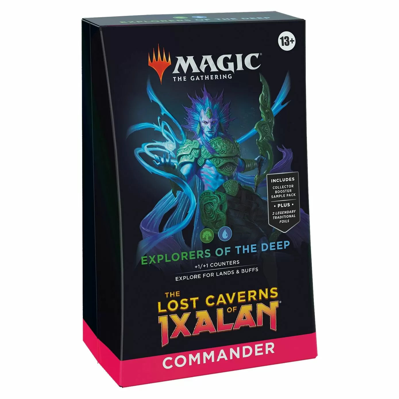 Magic The Gathering "Explorers of The Deep" Commander Structure deck