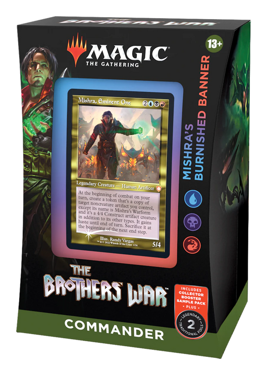 Magic: the Gathering The Brothers' War Commander Deck - Mishra's Burnished Banner