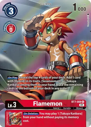Flamemon (BT7-008) Alt