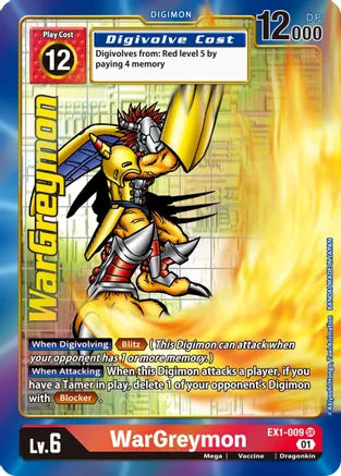 WarGreymon (EX1-009) Alt