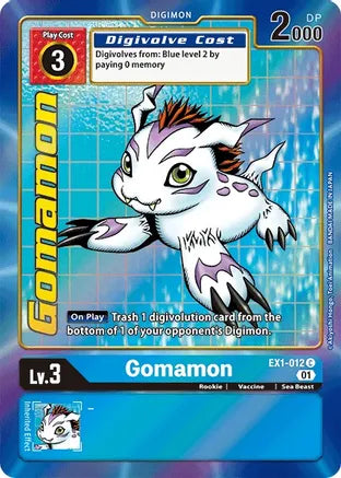 Gomamon (EX1-012) Alt