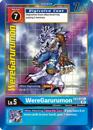 WereGarurumon (EX1-017) Alt