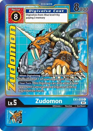 Zudomon (EX1-018) Alt