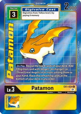 Patamon (EX1-024) Alt