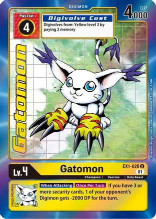 Gatomon (EX1-026) Alt