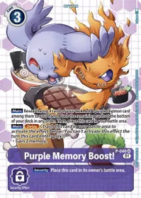 Purple Memory Boost! (P-040)