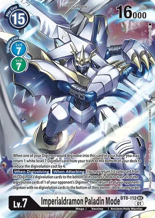 Imperialdramon Paladin Mode (BT8-112) Alt