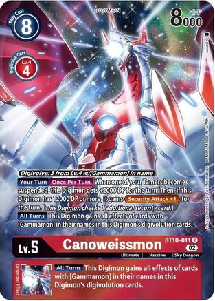 Canoweissmon (BT10-011) Alt