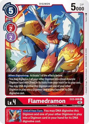 Flamedramon (EX3-008)