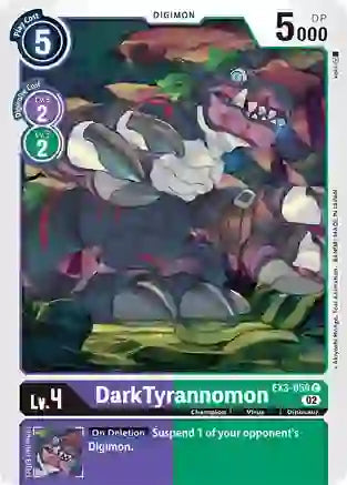 DarkTyrannomon (EX3-059)