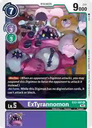 ExTyrannomon (EX3-060)