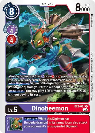 Dinobeemon (EX3-061)