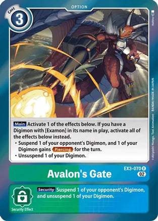 Avalon's Gate (EX3-070)