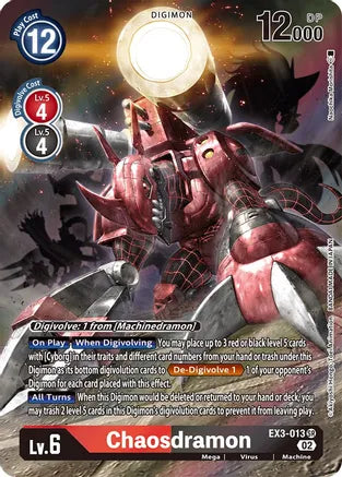 Chaosdramon (EX3-013) ALT