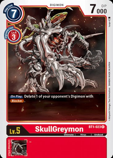 SkullGreymon (BT1-023)