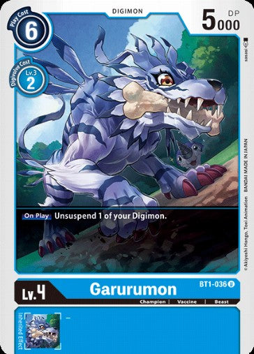 Garurumon (BT1-036)