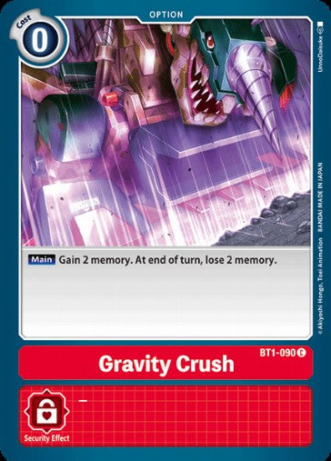 Gravity Crush (BT1-090)